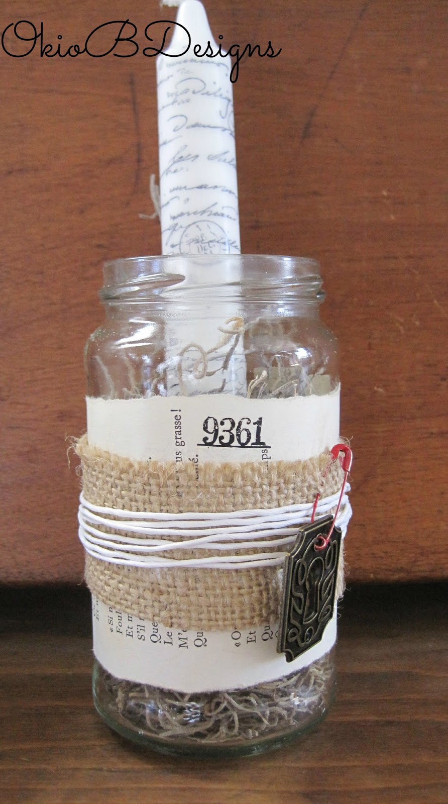 Upcycled Gravy (Yes, Gravy!) Jars Okio B Designs