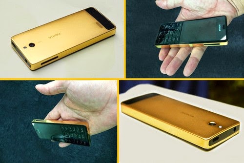 Điện thoại Nokia 515 mạ vàng giá rẻ