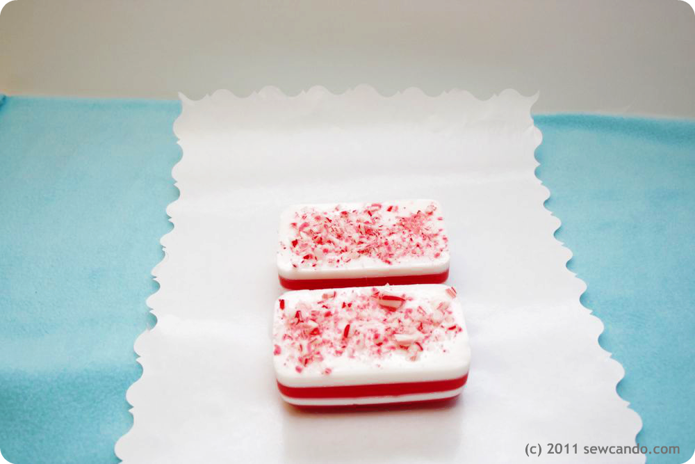 Sew Can Do Last Minute Gifts 101 Candy Cane Soaps