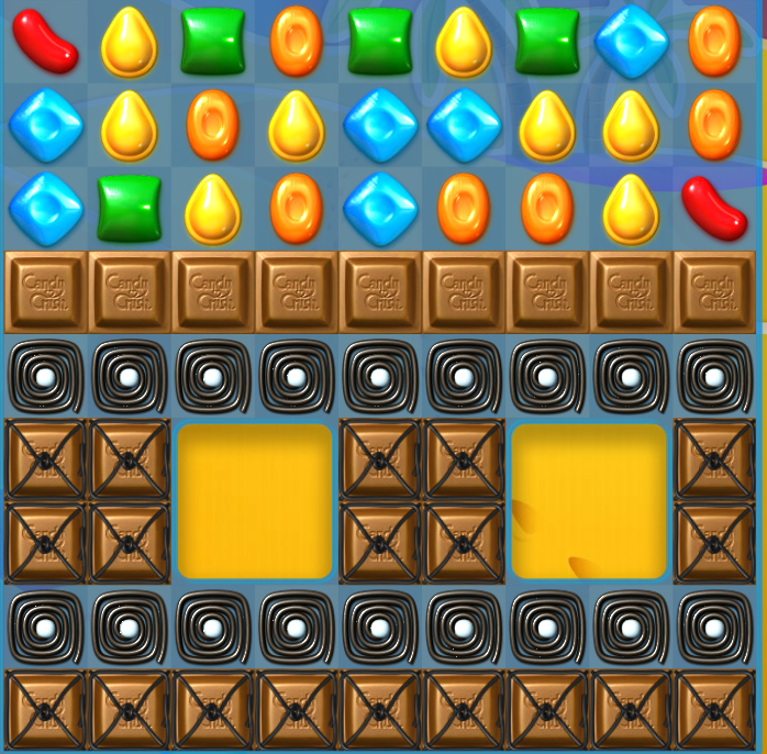 Candy Crush Soda Saga All Help Clear the chocolate.