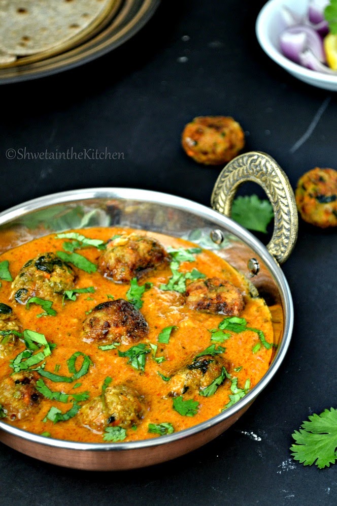 Shweta in the Kitchen: Vegetable Kofta Curry - Veg Kofta Curry