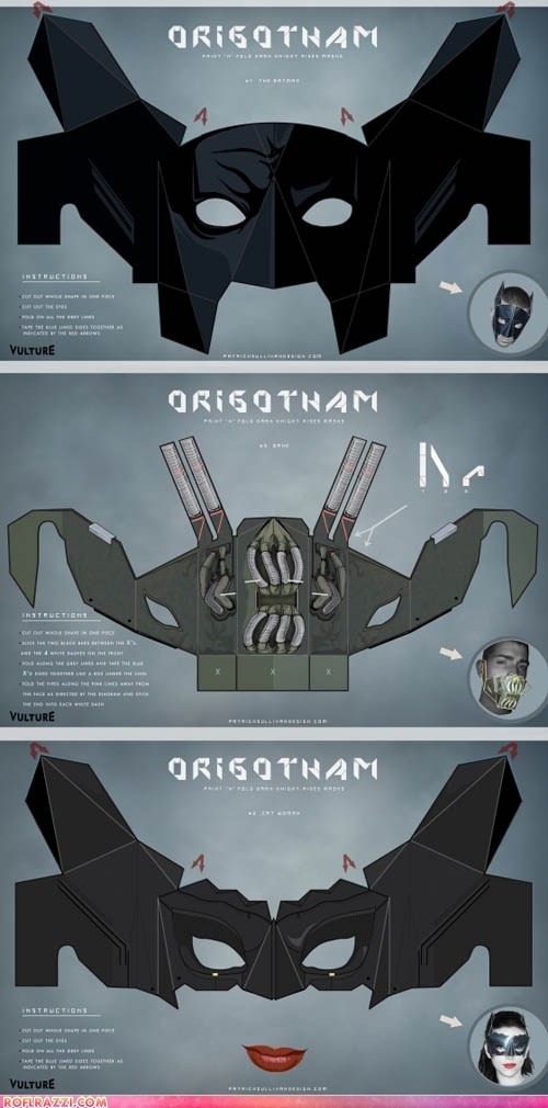 Pics U Will not Forget: Batman's Mask