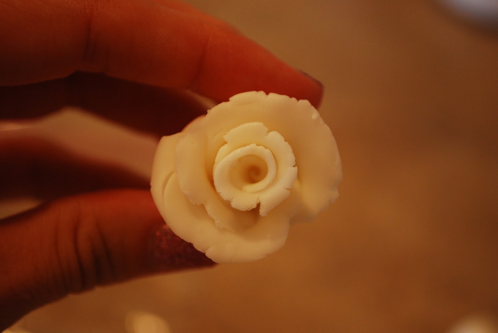 Sunshine and a Summer Breeze Fondant Roses