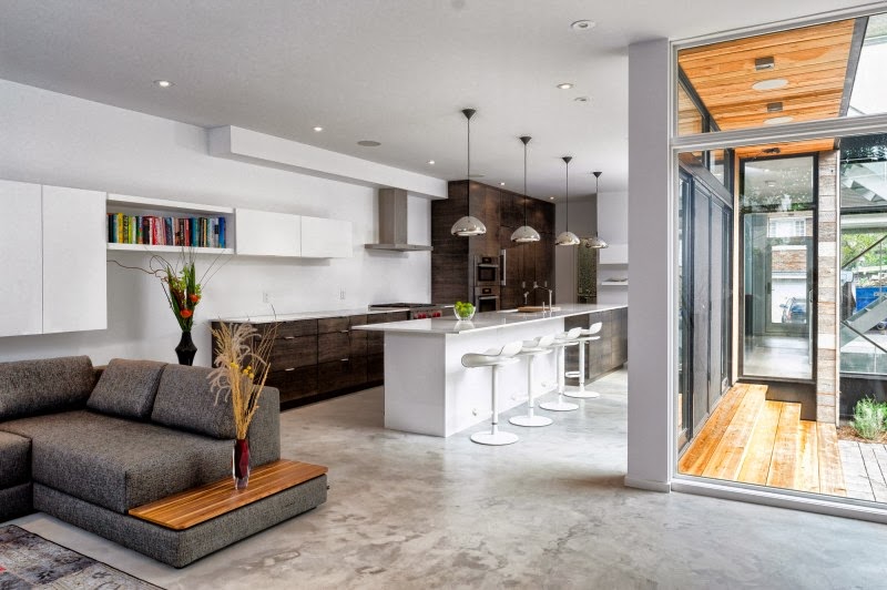Diseño de interiores & arquitectura: casa moderna de dos pisos con ... Piso Modernos diseño
