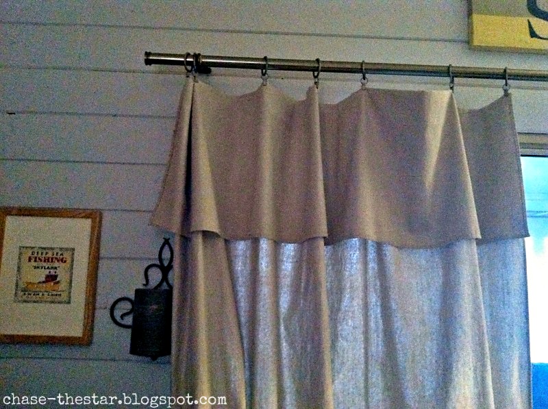 {Guest Post} DIY Drop Cloth Curtains A Spectacled Owl
