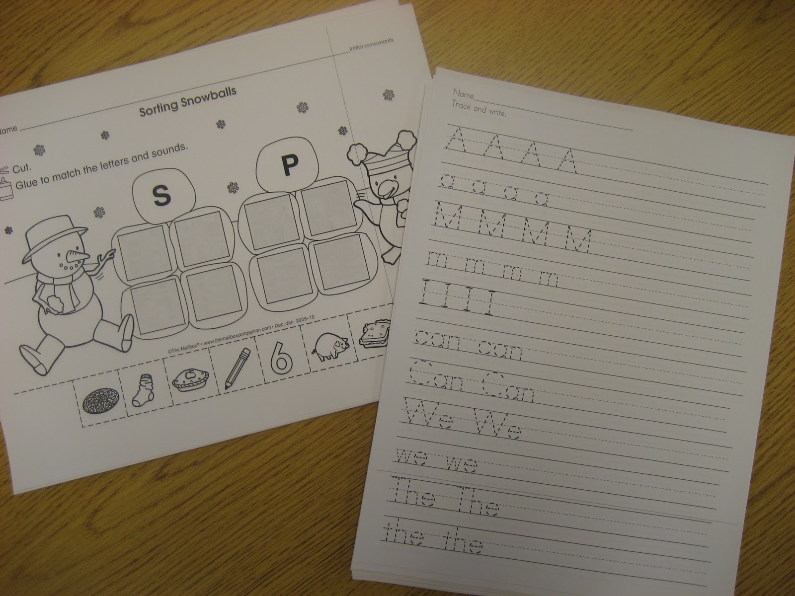 Kinder Doodles: Learning Stations
