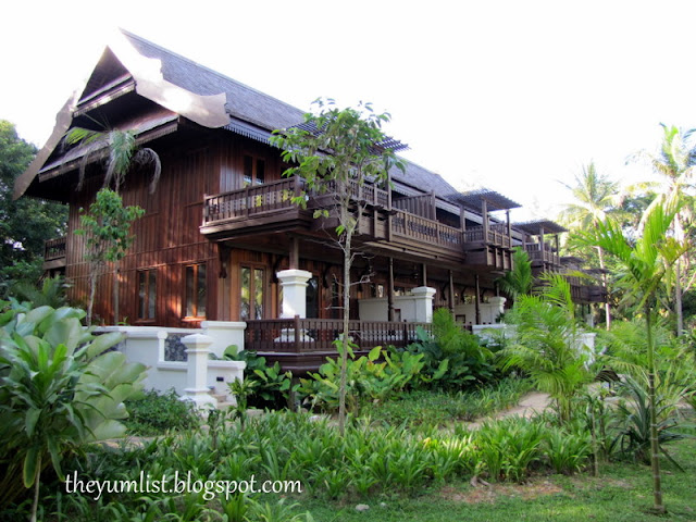 Rooms built in traditional Malay style Tanjong Jara Resort, Terangganu, Malaysia