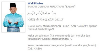 Jangan Guna Perkataan Salam