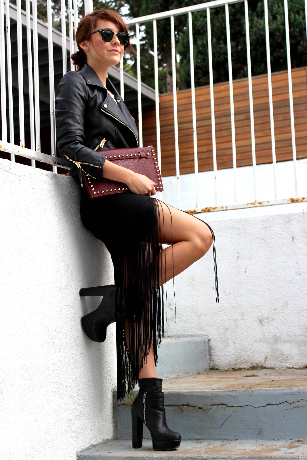 Anything With Studs LEATHER + FRINGE