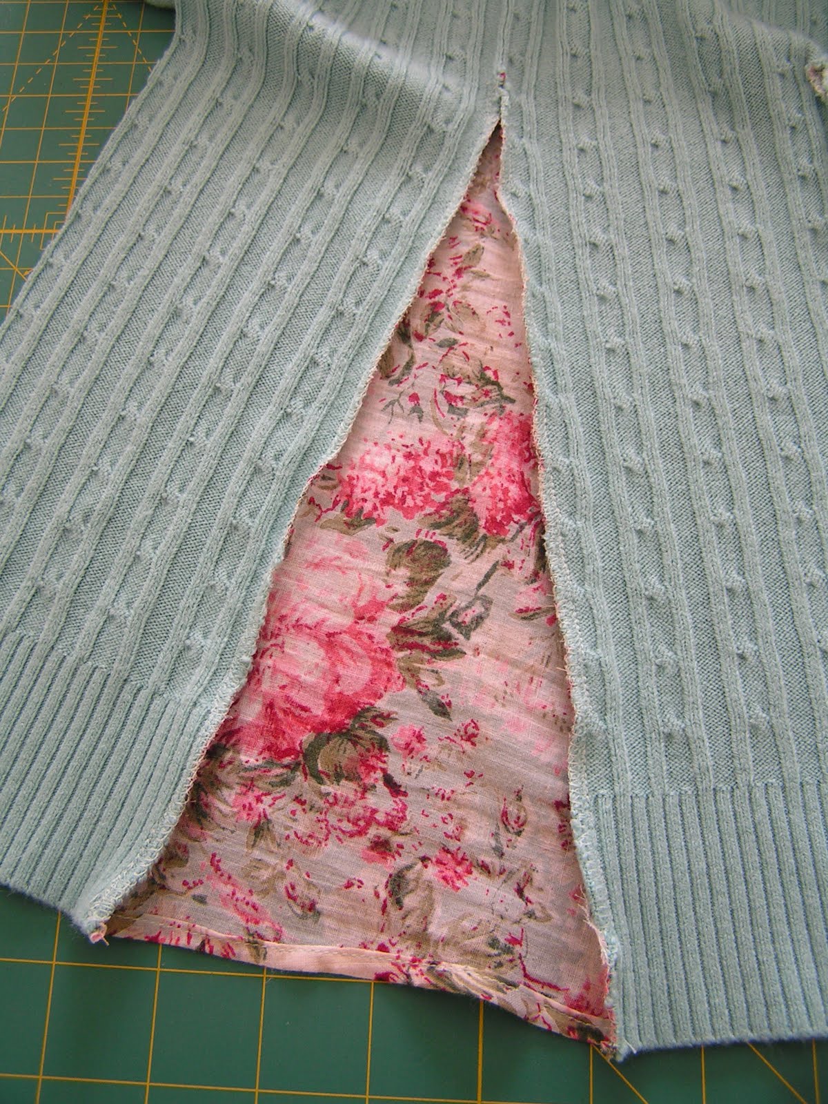 Tea Rose Home Tutorial Sweater Refashion