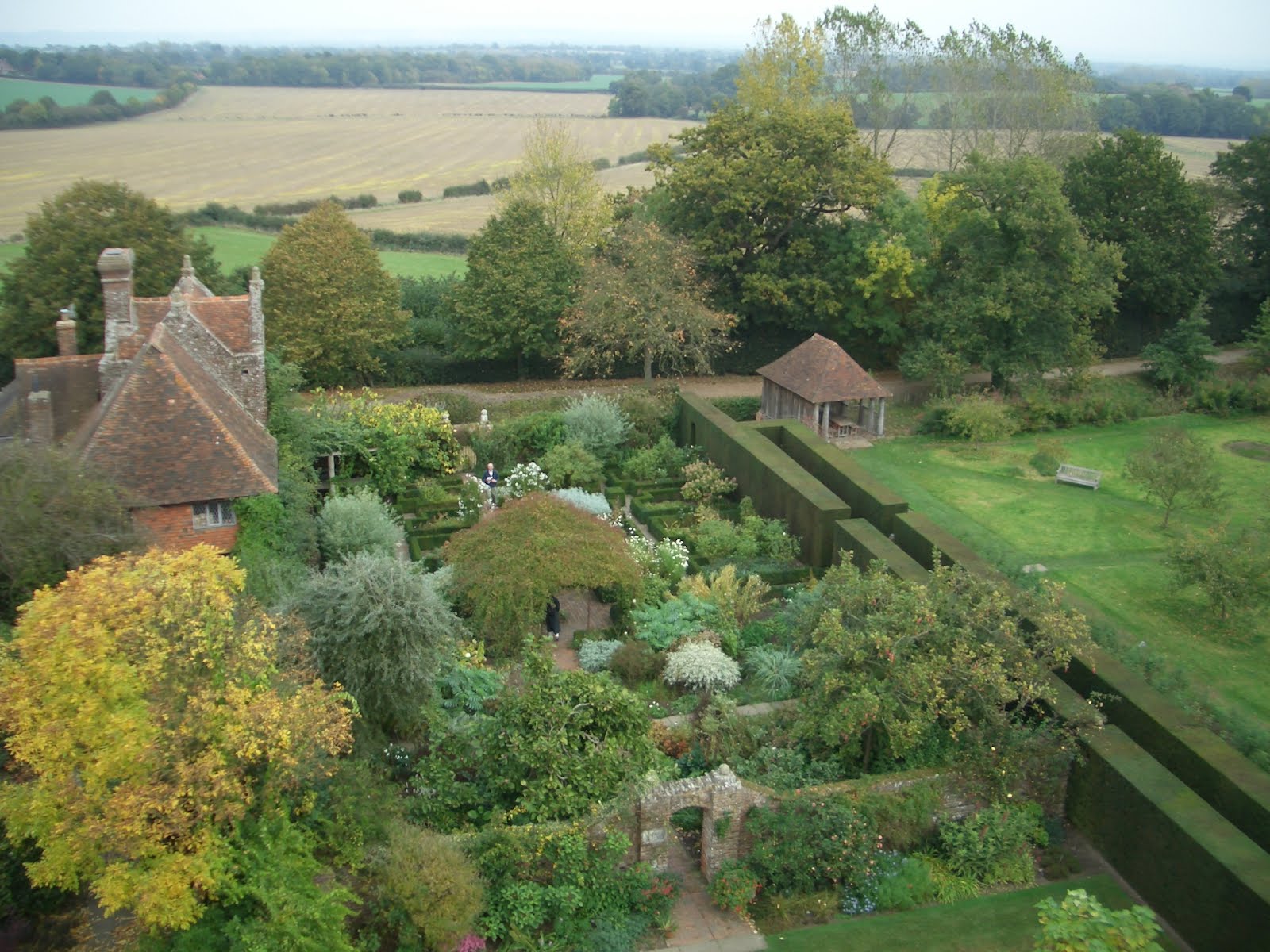 The Victorian Times Vita Sackville West in her Garden