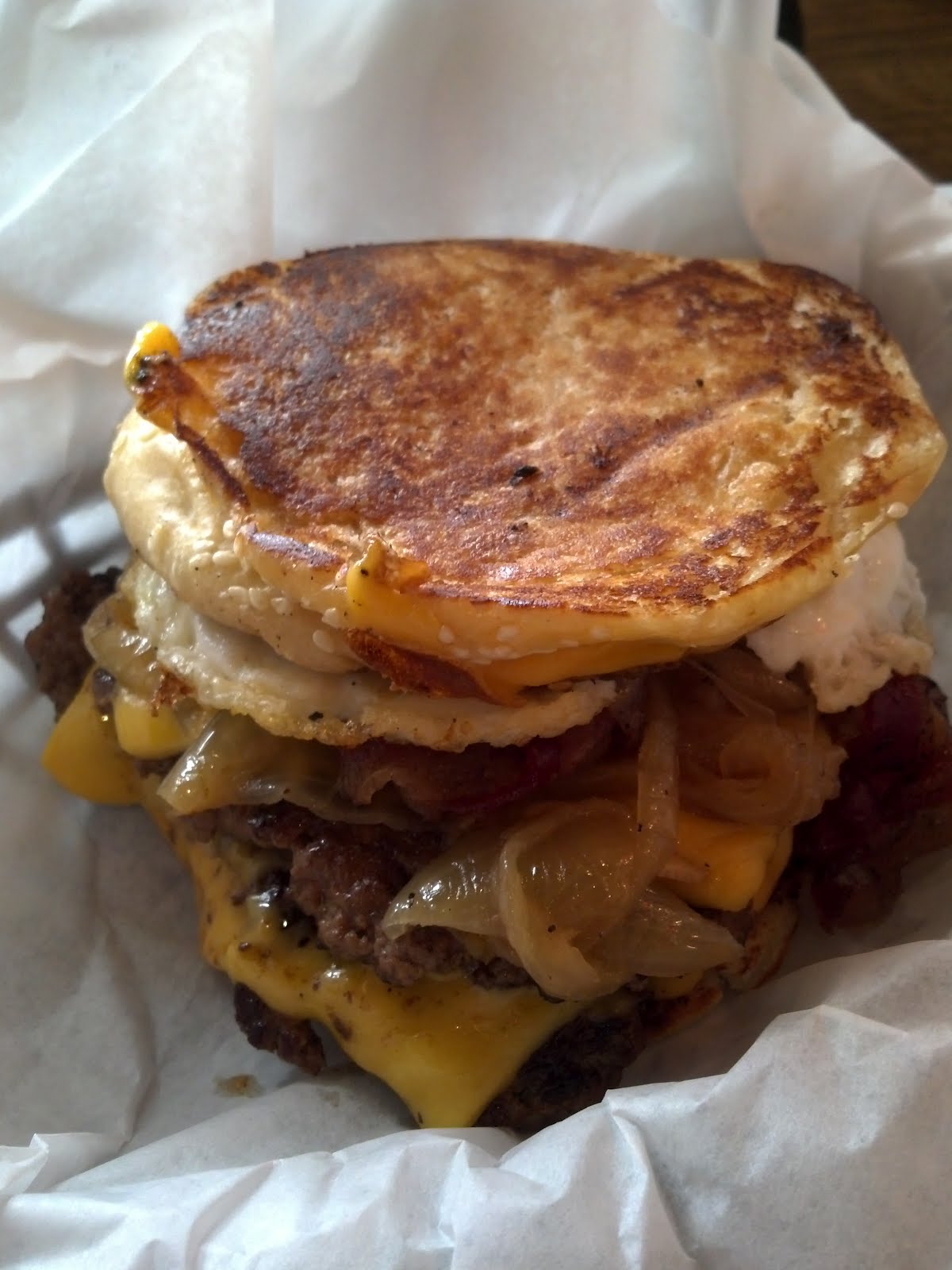 Greasy Joints Zombie Burger