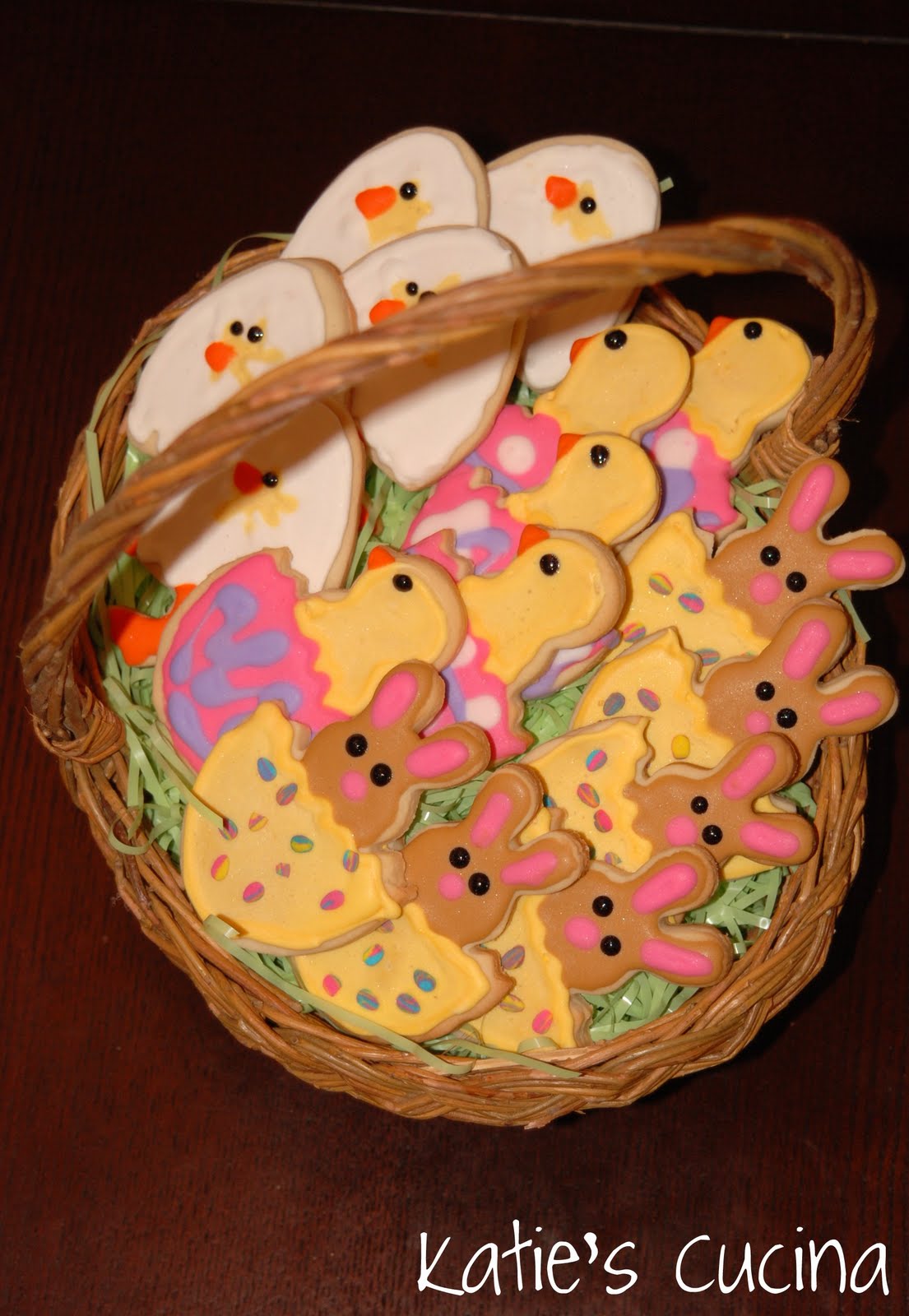 Decorating with Royal Icing, Easter Sugar Cookies {Part 2} Katie's Cucina