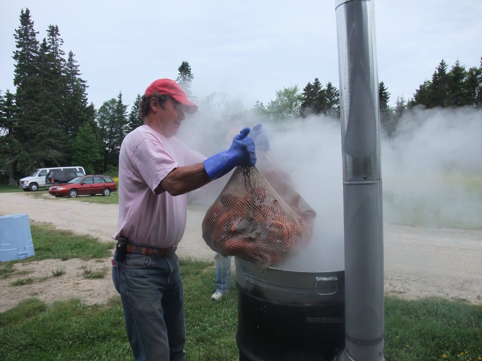 Postcards from JR and Christa Building a Boat at the WoodenBoat School
