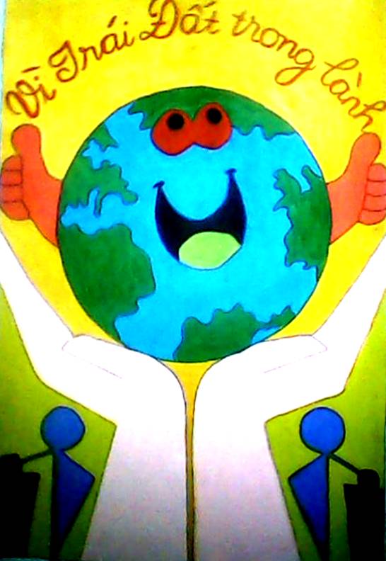 Kết quả hình ảnh cho tranh cổ động của học sinh