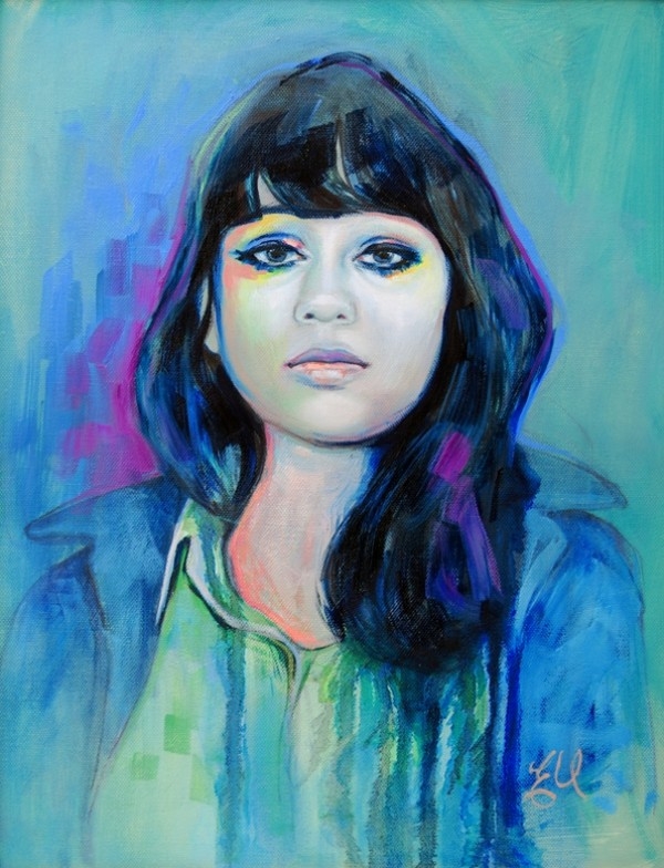 Fussy Island Emma Uber Painting