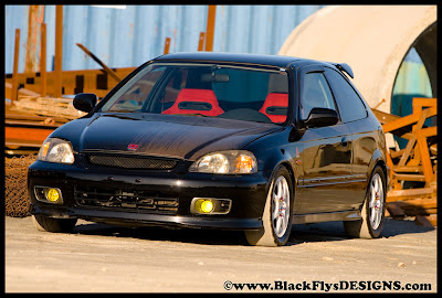 Modified Honda Civic Custom carbon