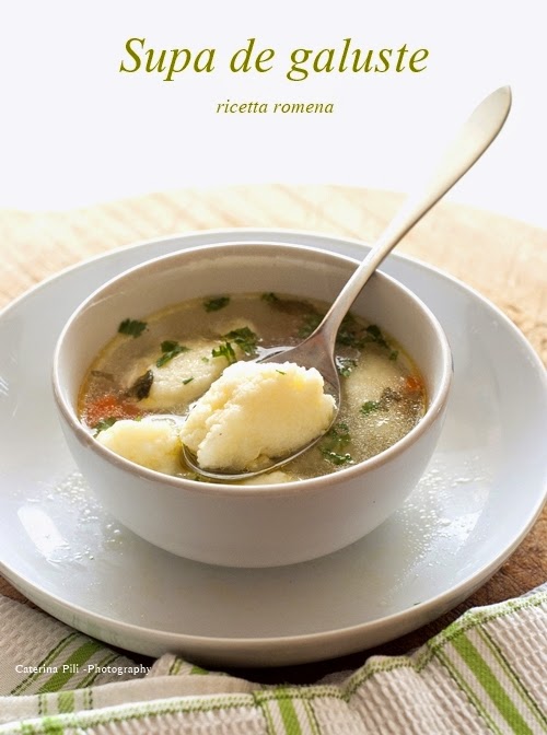 Supa de galuste Supa de galuste,ricetta romena