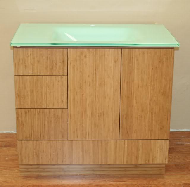 Bamboo Worktops Photos: Bamboo Vanity Countertop