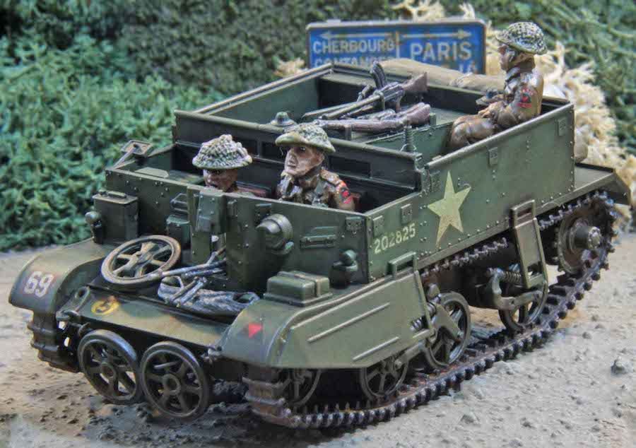 Analogue Hobbies From BurkhardS 28mm WWII British Universal Carriers with Crew (110 points)