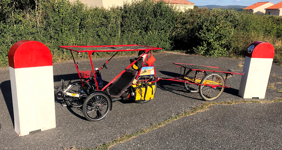 fabriquer un trike solaire et voyager à la vitesse de l'homme