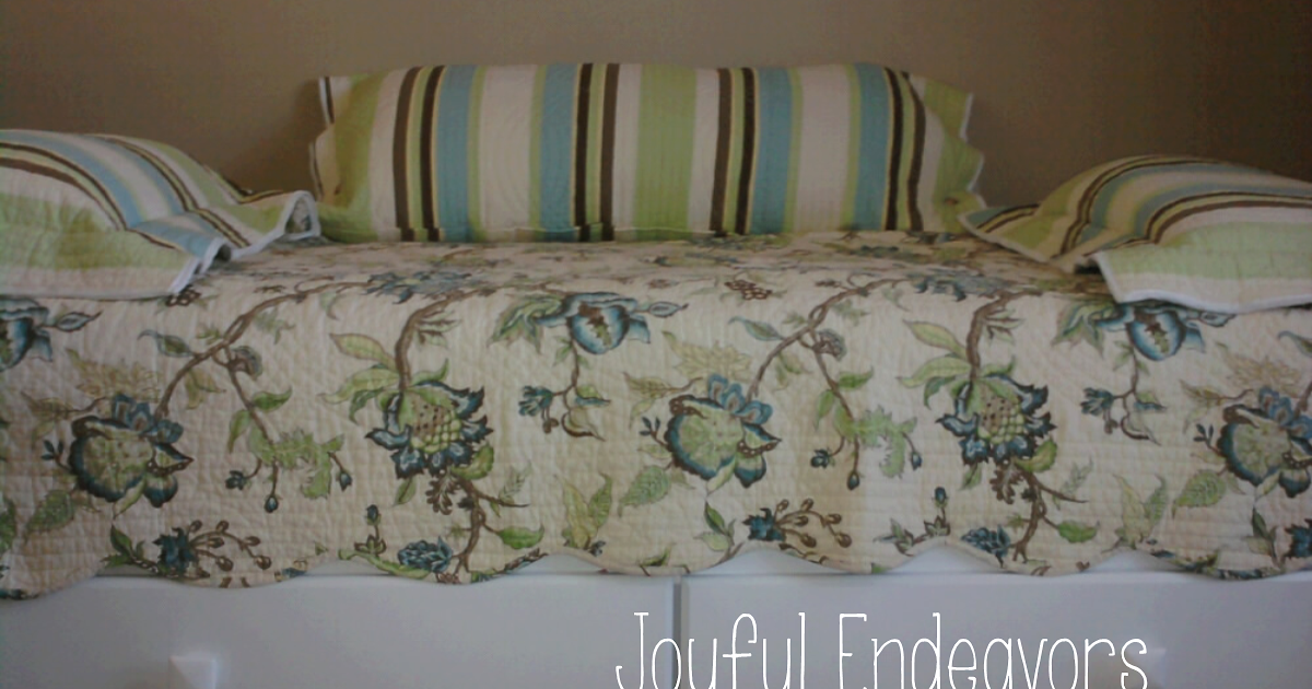 Joyful Endeavors DIY Reversible Body Pillow Sham