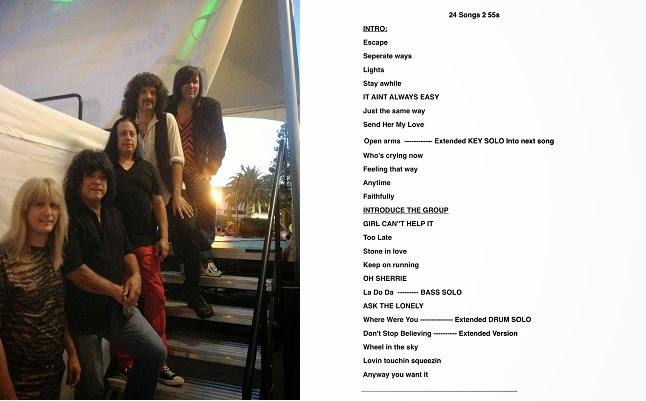 Journey Tribute Sensation Faithfully Live Featuring Jeff Salado September 2014