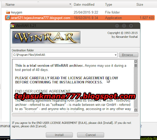 free download Winrar 5.21 Final Stabil Terbaru