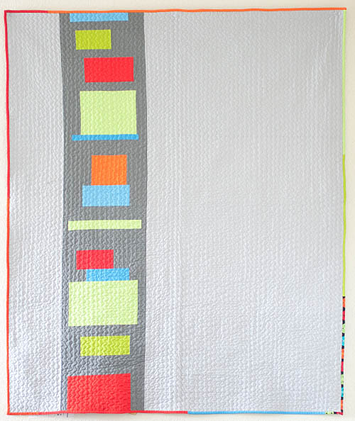 Little Bluebell: Finished Quilt: Squares and Rectangles