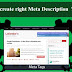 How to create right Meta Description ?