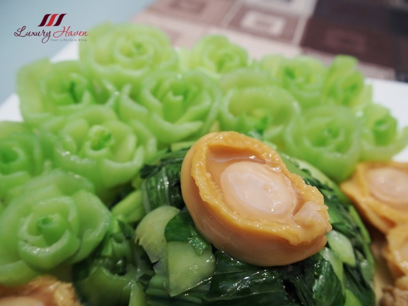 Chinese New Year Abalone Recipe + Vegetable Flower Tips!