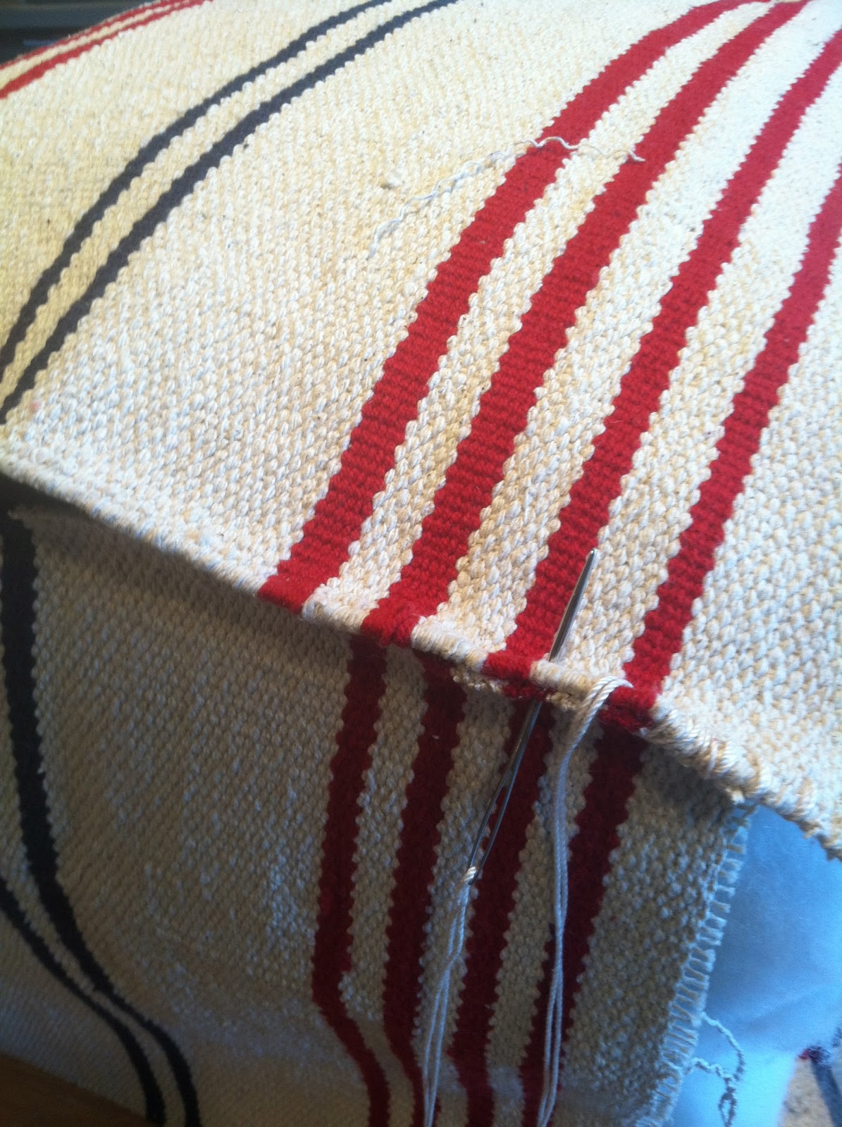 Rosa Beltran Design DIY CUBE OTTOMAN POUF