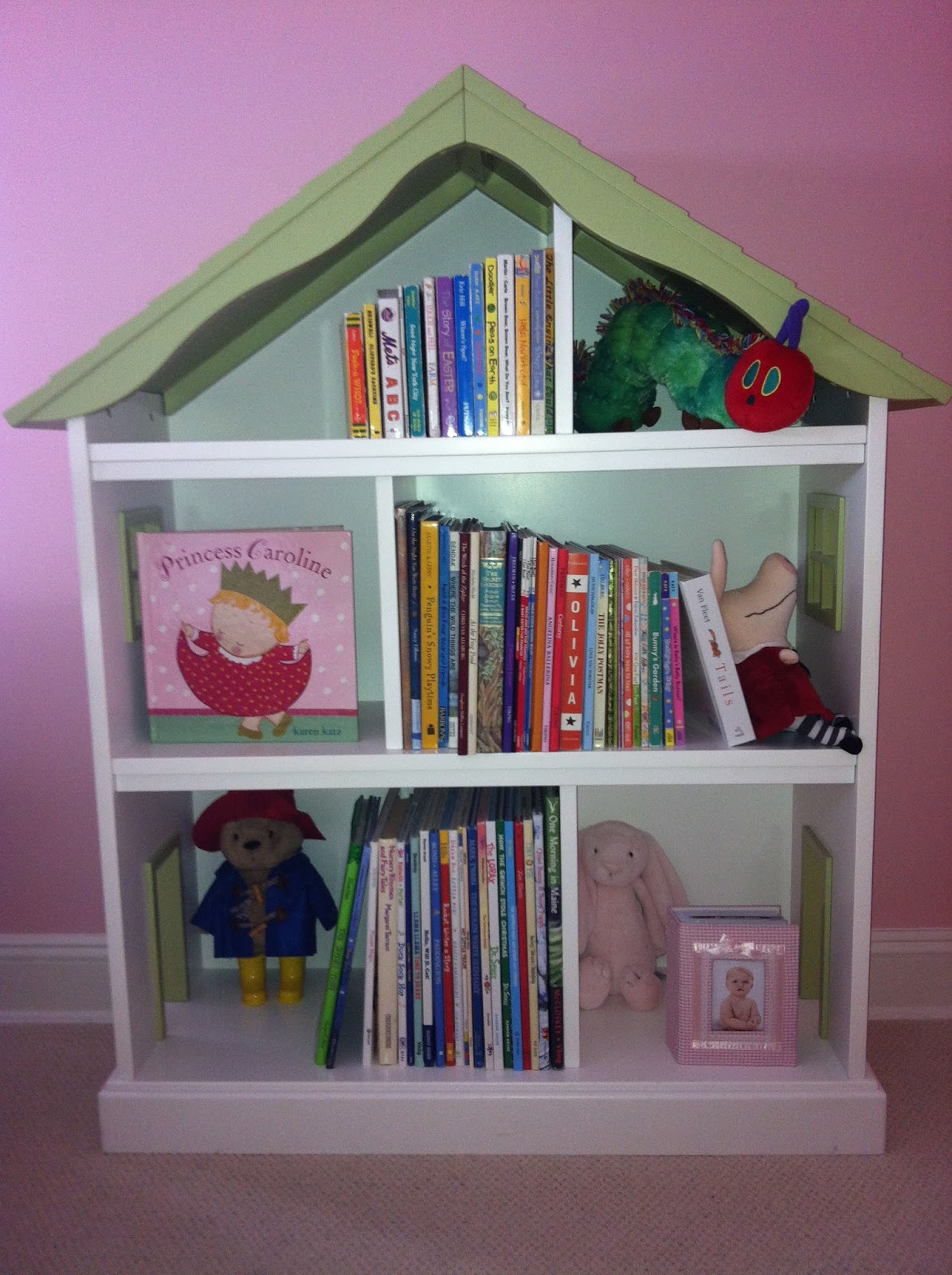 land of nod dollhouse bookcase