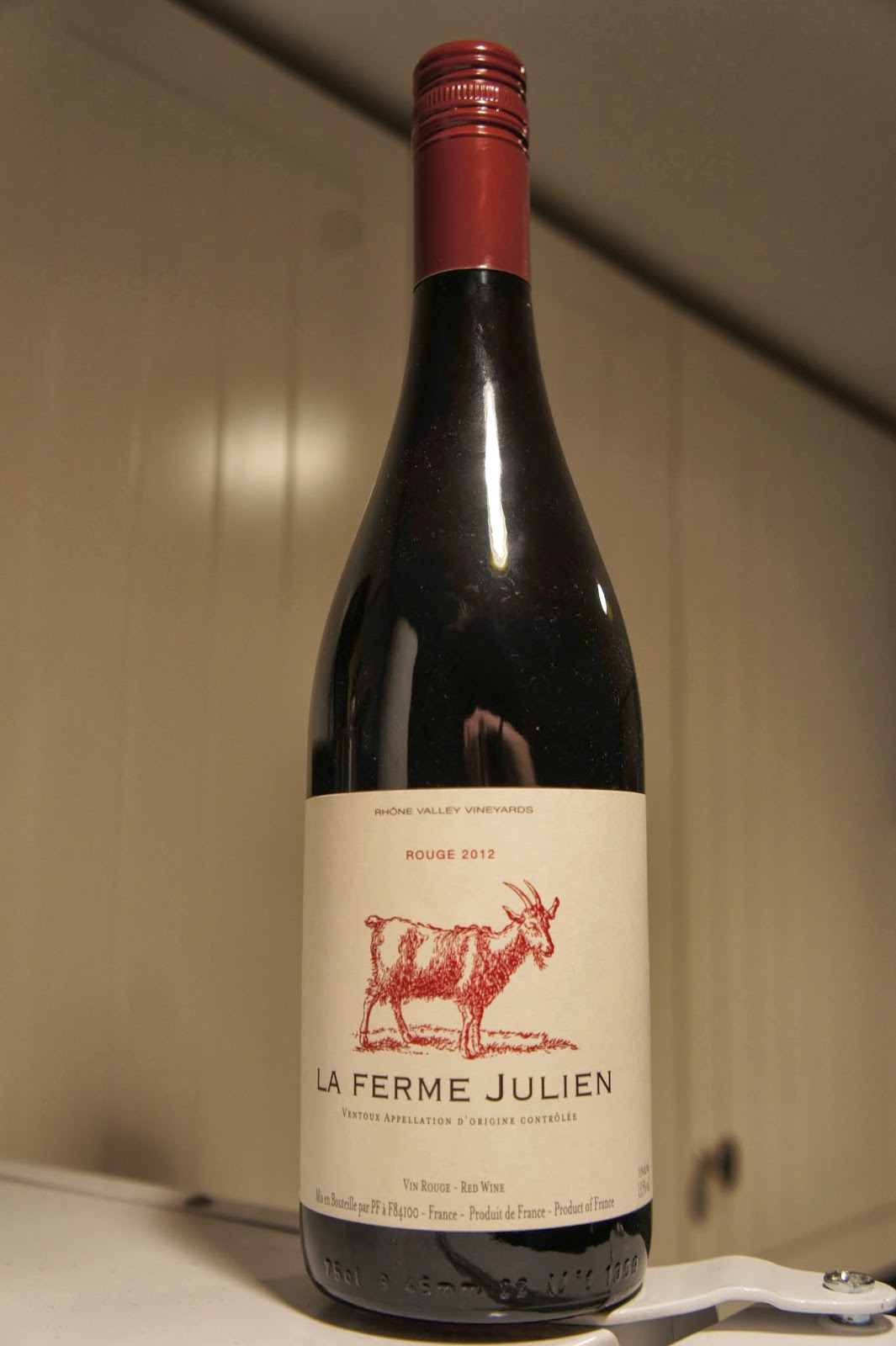 Sip and Puff Rhone Valley Vineyards 2012 "La Ferme Julien" red blend