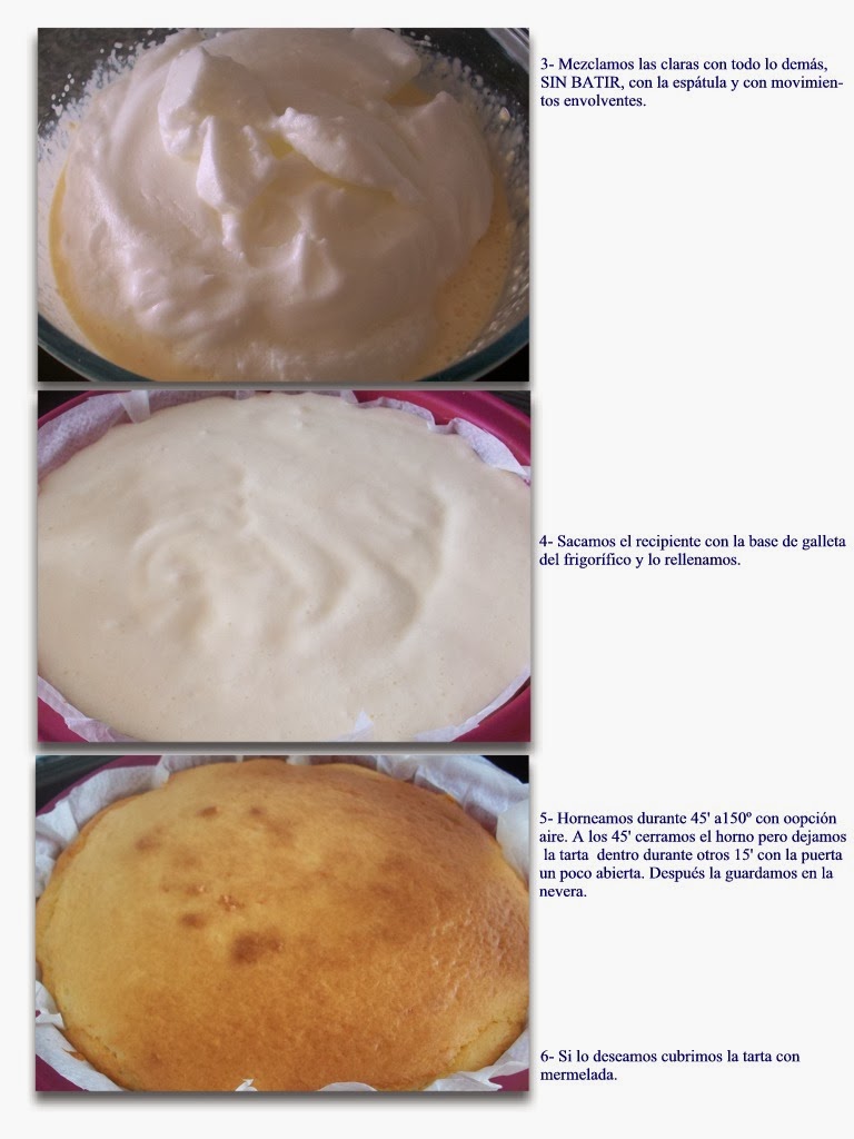 Tarta De Queso Esponjosa/cheesecake
