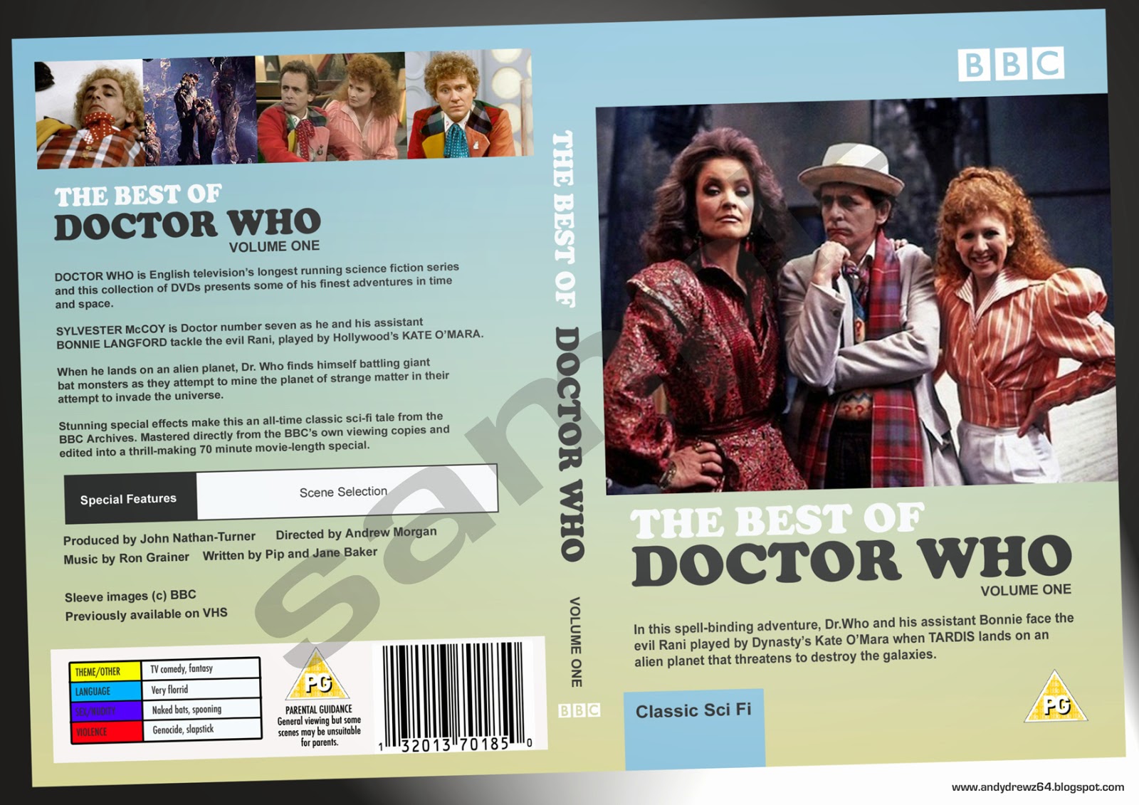 Andydrewz's Pages The BBC's Early Attempts at Doctor Who DVDs