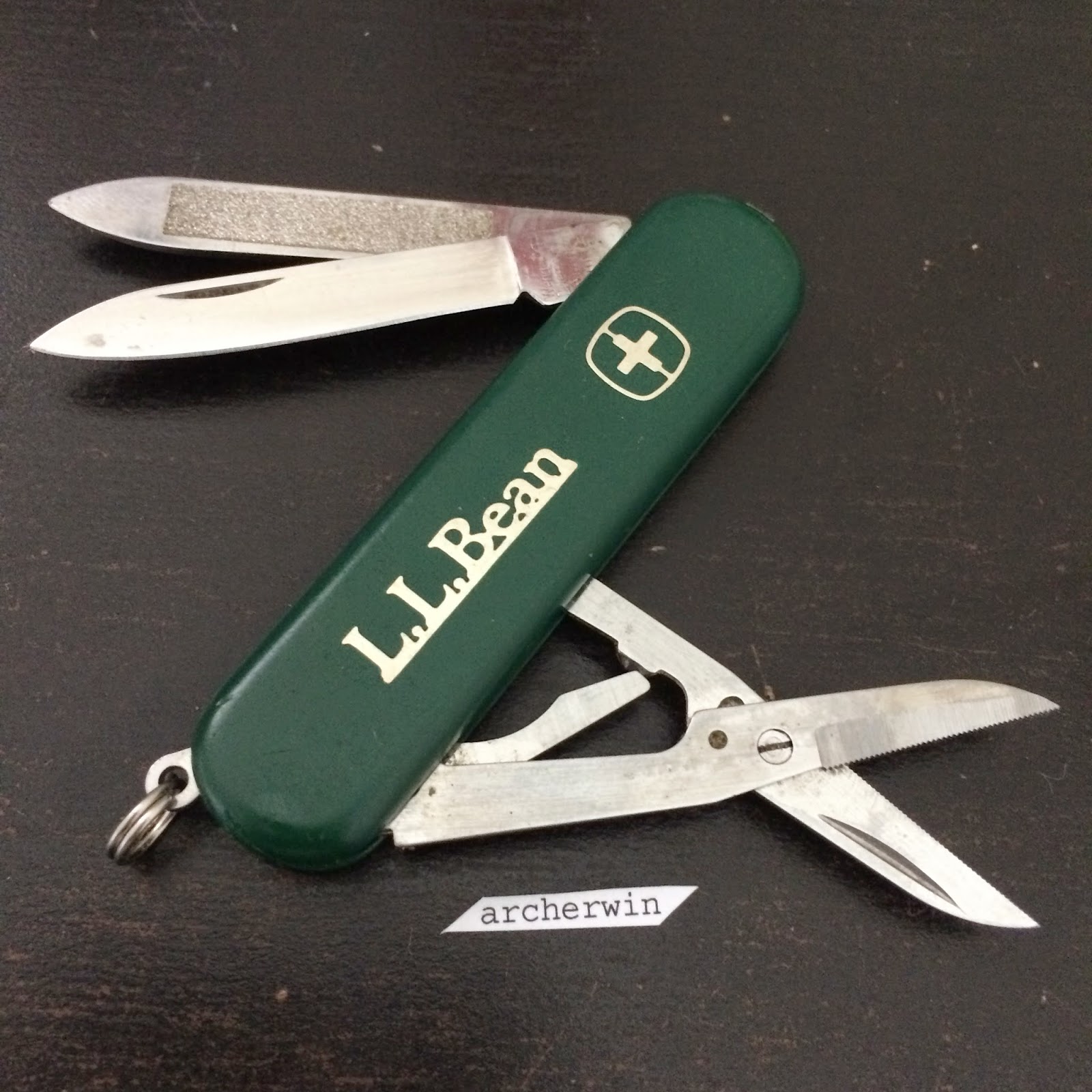 archerwin's Swiss Army Knives PRINTS Wenger Esquire L.L. Bean