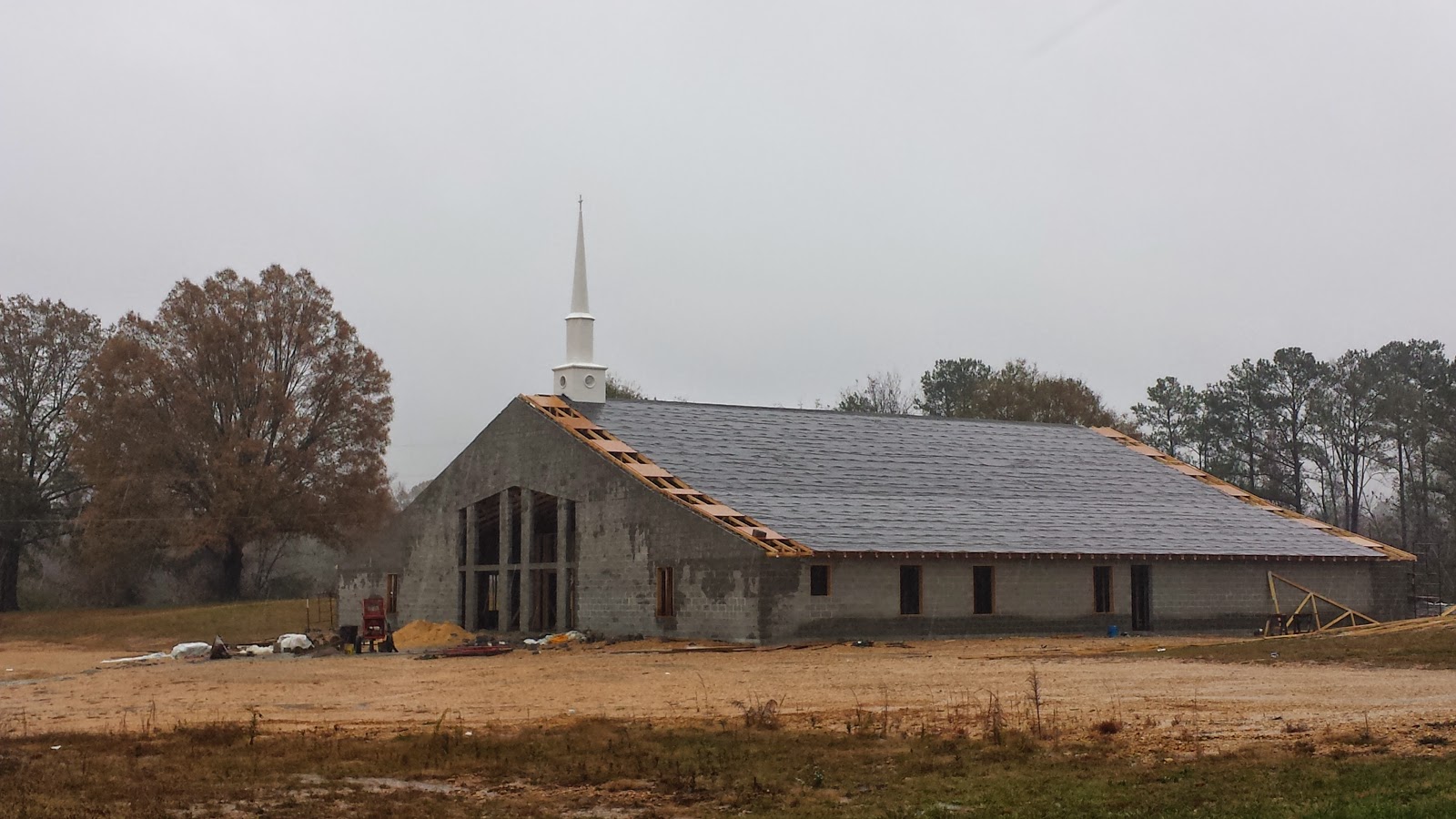 Winfield City Family Church 3536 State Highway 129 Winfield ,AL 35594 Building Progress 11/16/2014
