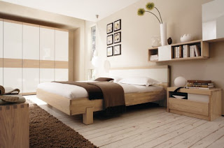Warm Bedroom Decorating Ideas by Huelsta