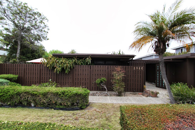 Denwar Pottery Home, Esther and Jo Dendel, Costa Mesa, CA, mid-century modern