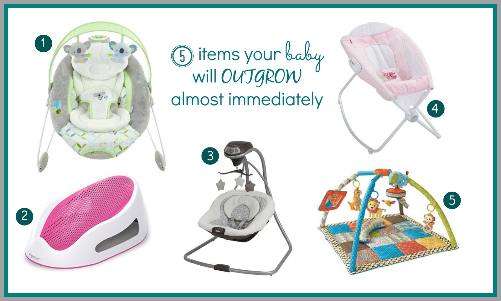 Laura's Plans 5 Items Your Baby Will Outgrow Almost Immediately (and