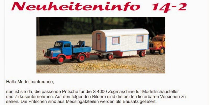 Circuswagen Modellbau