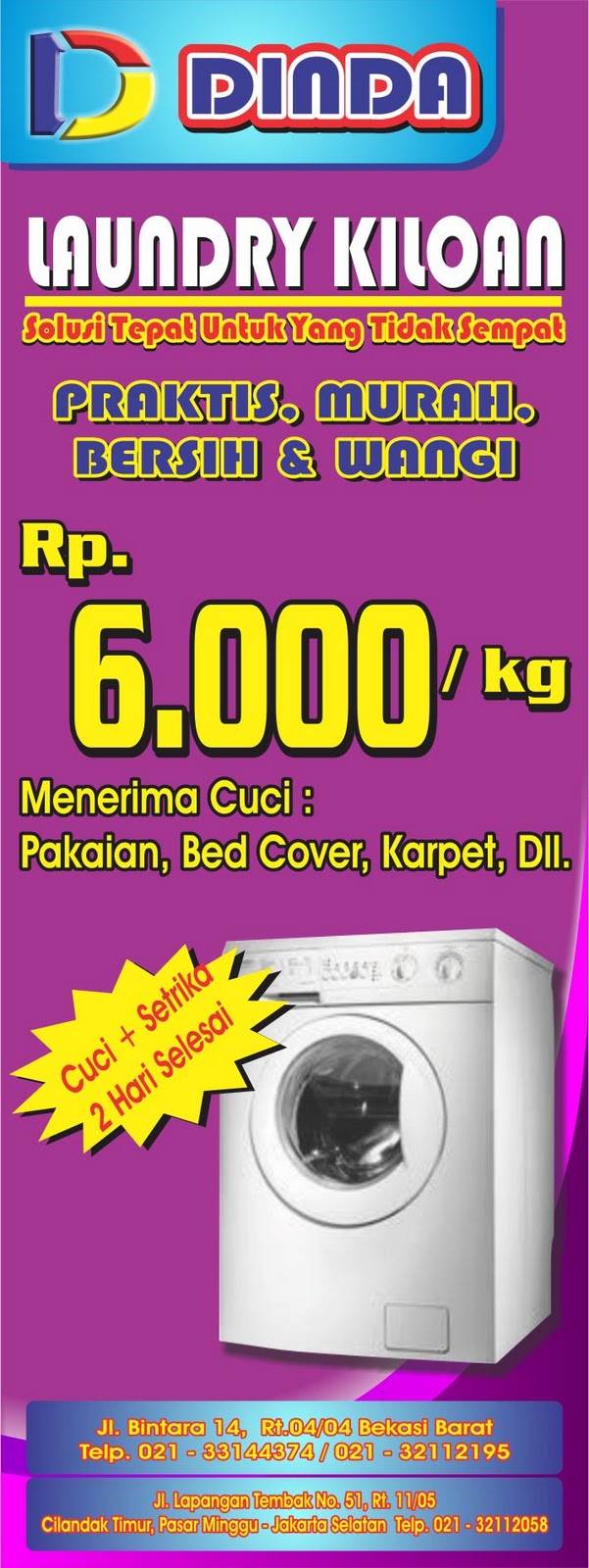 DINDA LAUNDRY KILOAN DINDA LAUNDRY KILOAN