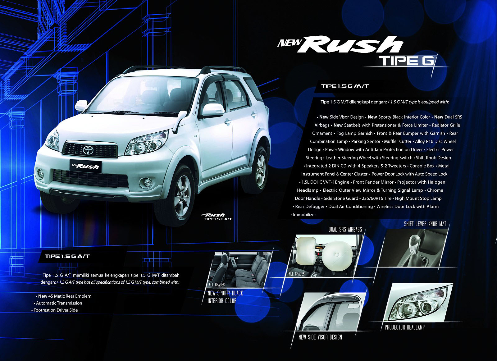 6.1 advance audio new rush tipe g