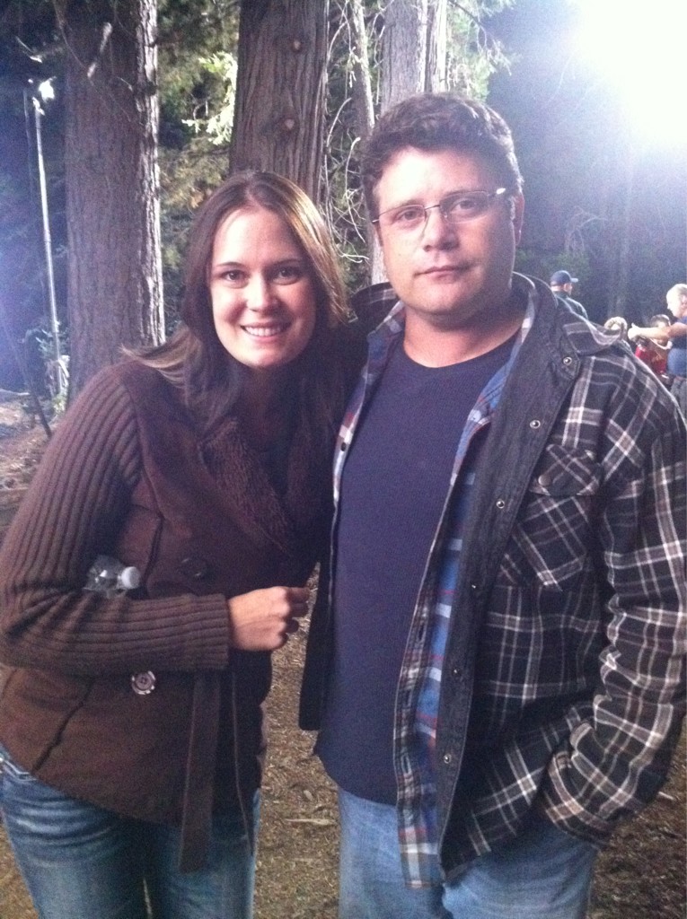 Sean Astin Hope Unquenchable Second week of "Amazing Love" filming