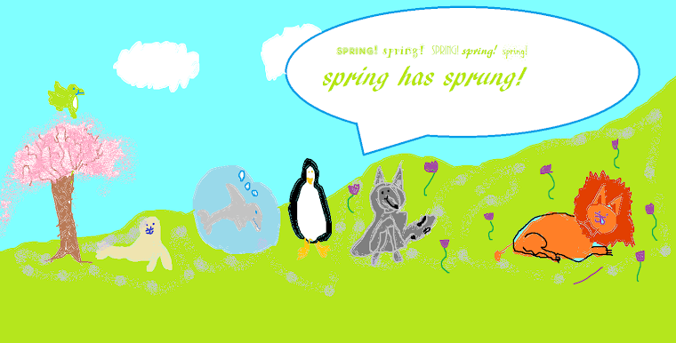 spring has sprung!