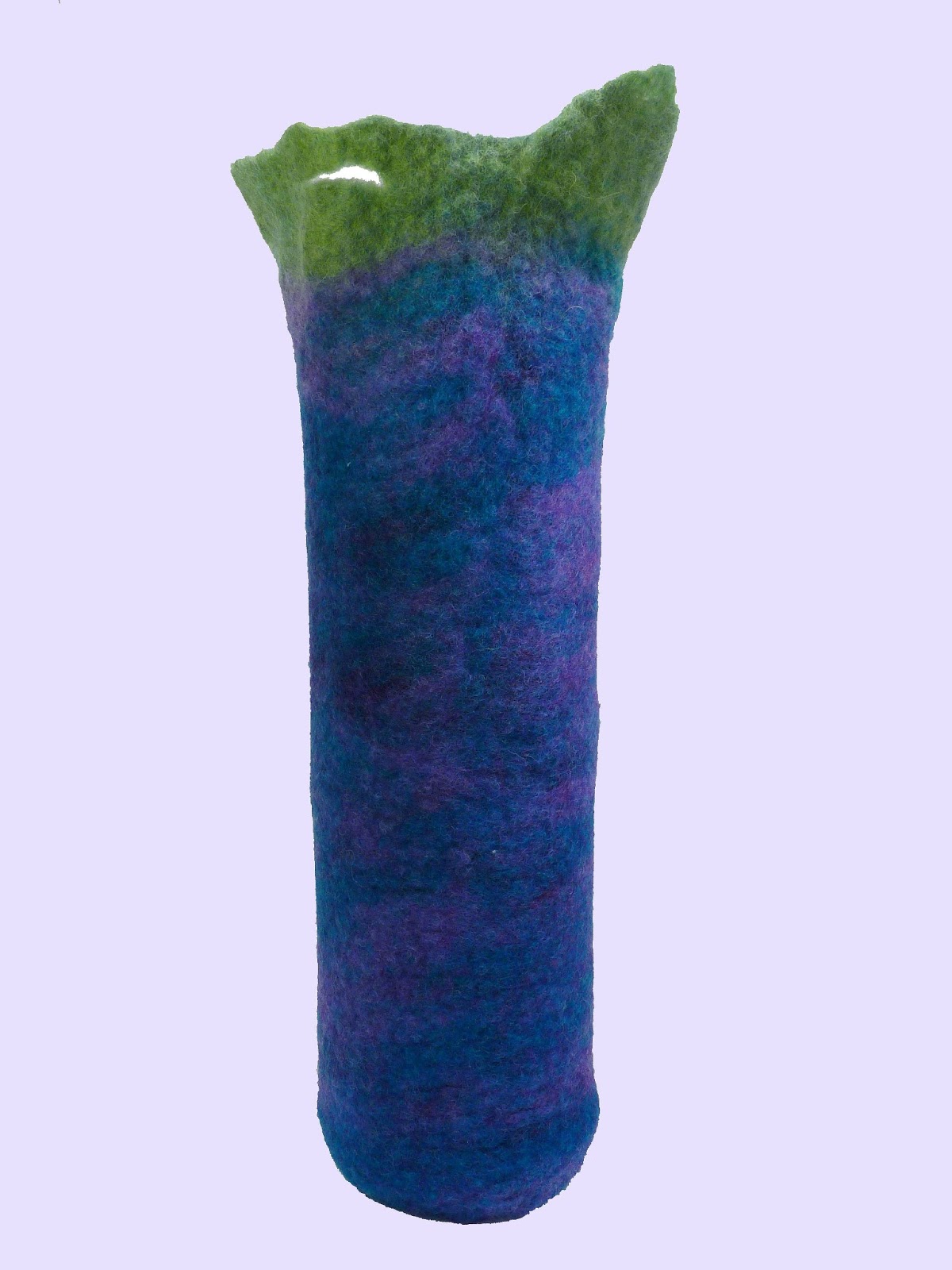 Lisa's Felted Art ***Felted Vase***
