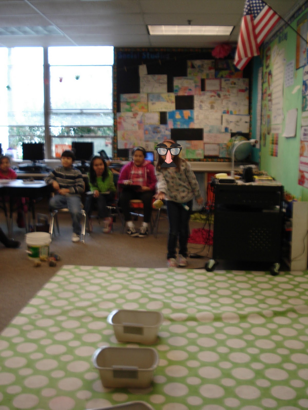 I Gave The Students 10 Bean Bags To Toss Who Were In Peanut Gallery Sat With White Boards So That We Could Record Each I Gave The Students 10 Bean Bags To Toss Who Were In Peanut Gallery Sat With White Boards So That We Could Record Each