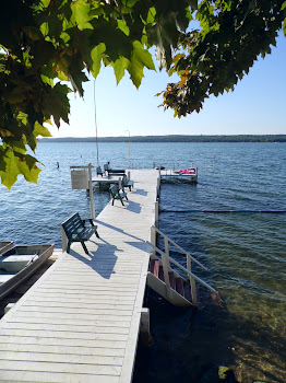 The swim pier