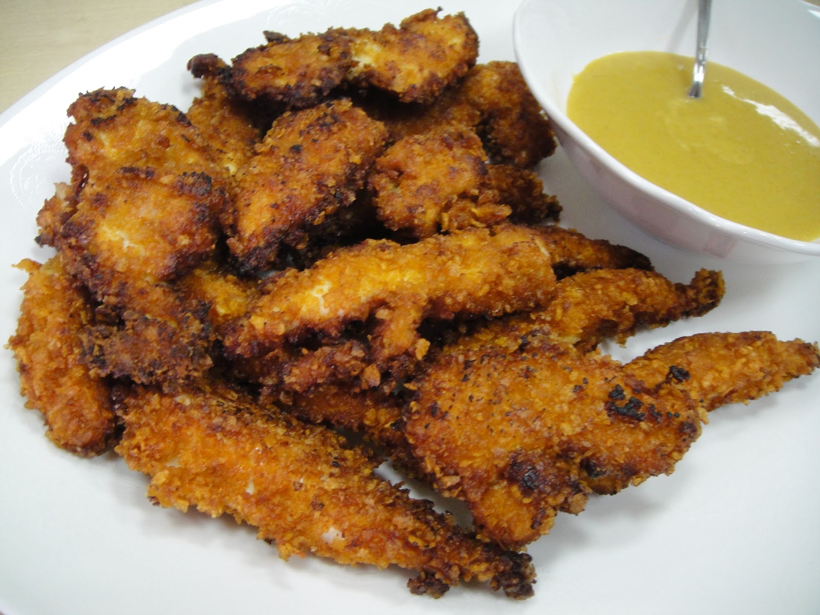 Maryam's Culinary Wonders 463. Cornflakes Chicken Strips